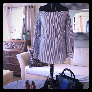 Polo by Ralph Lauren Off Shoulder Blouse